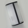 Stylowy nowoczesny designerski kinkiet LED czarny do łazienki IP44 szklany ryflowany klosz PANDORA WALL CCT AZ6573 Azzardo 
